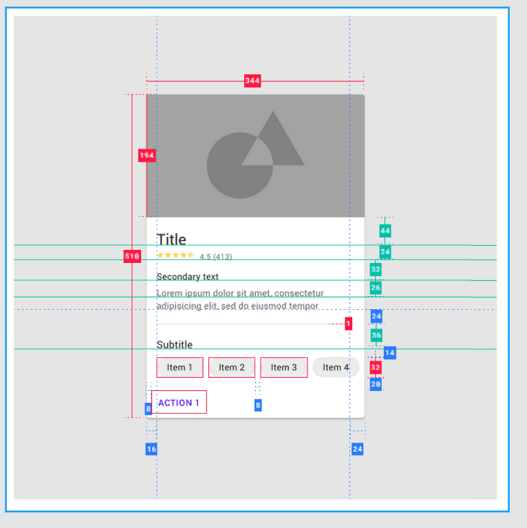 Recreating components based on Material Design specification in Figma